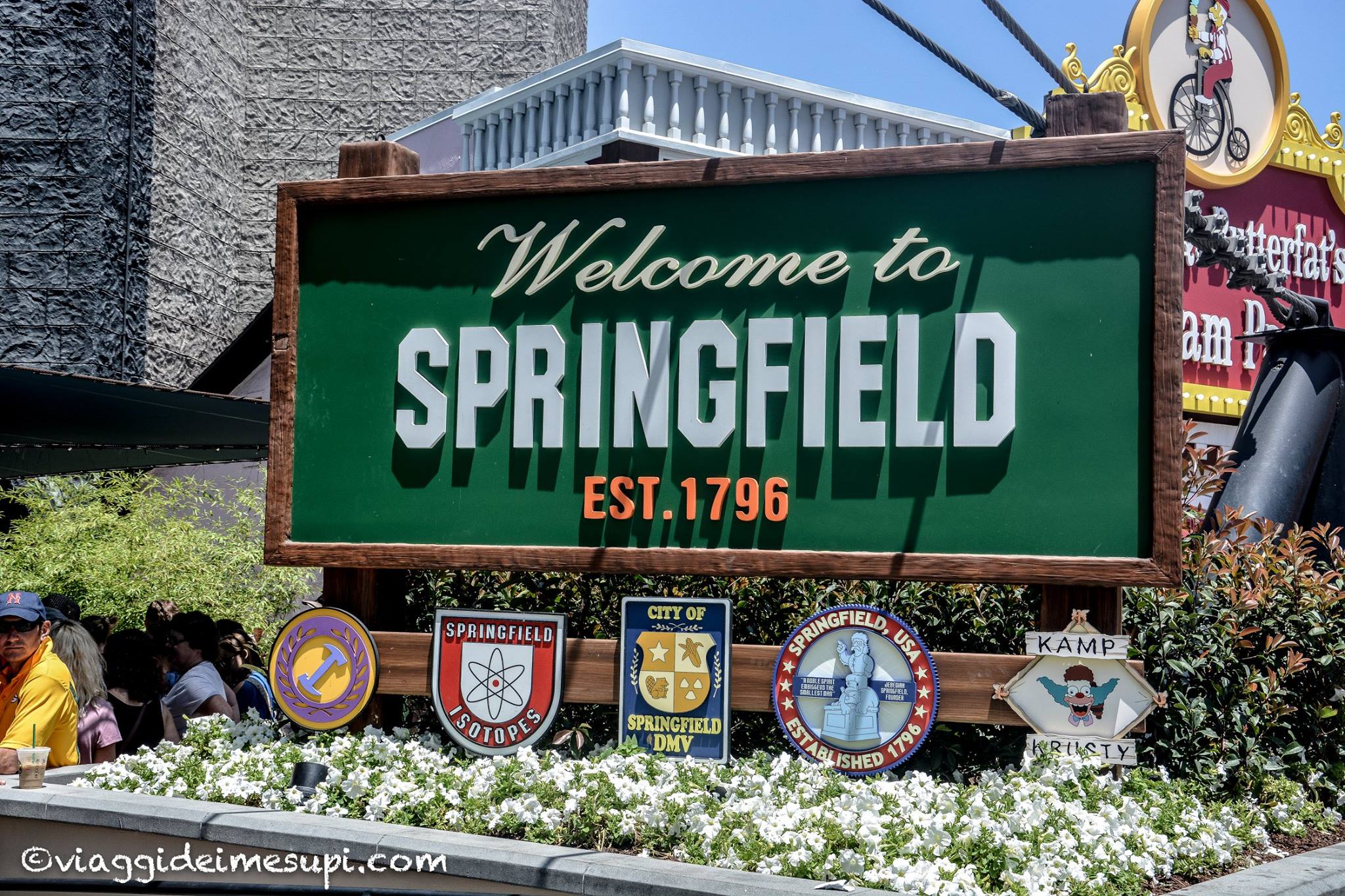 I Simpson a Springfield Universal Studios Hollywood