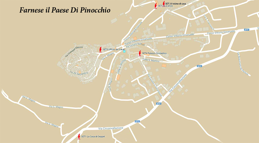 Itinerario a Farnese il Paese di Pinocchio