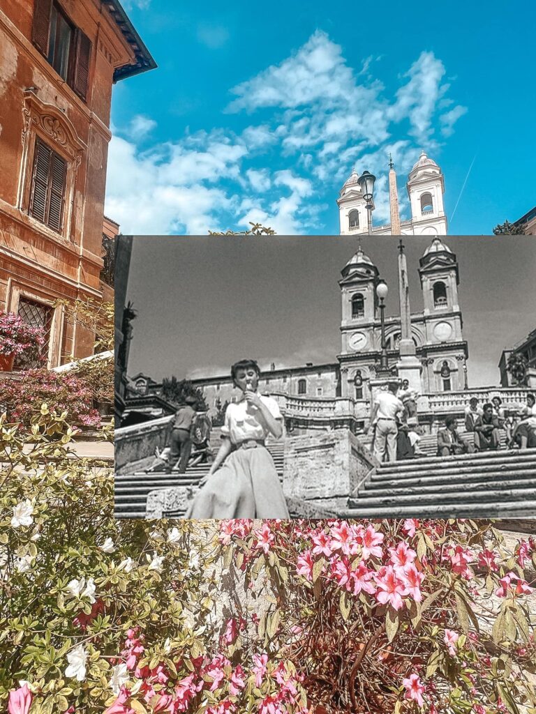 Sui luoghi di Vacanze Romane Piazza di Spagna