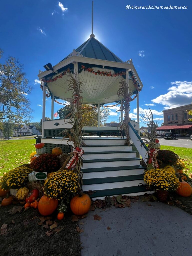 Le locations di Gilmore Girls New Milford gazebo