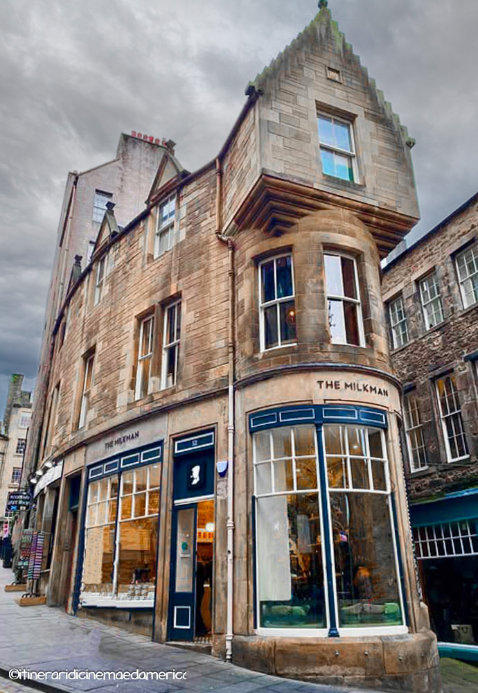 Location dei film a Edimburgo: Cockburn Street