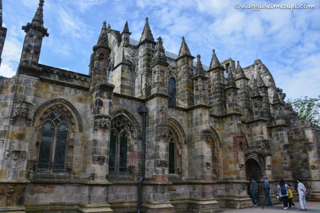 Location dei film a Edimburgo: Rosslyn Chapel