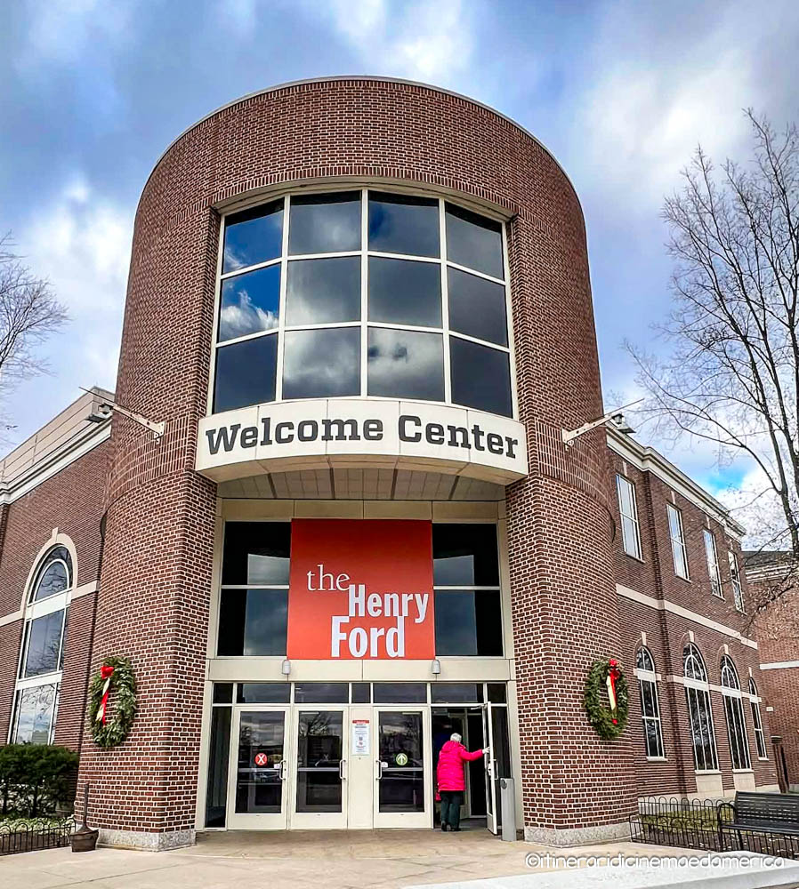Itinerario a Detroit nei luoghi Ford: ingresso Henry Ford Museum