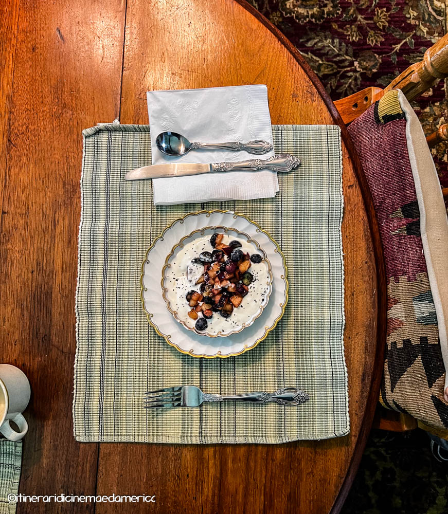 Dove dormire in New England- The Munroe Inn Colazione