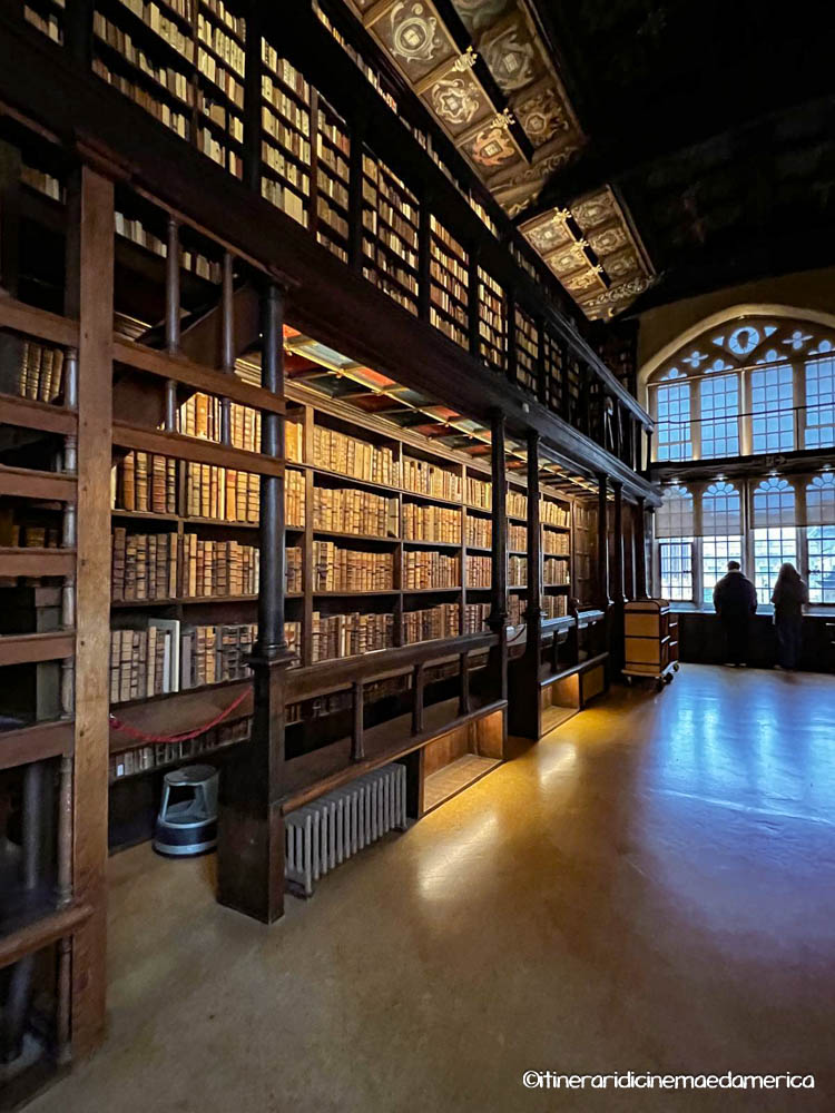 Location di Harry Potter a Oxford: Duke Humfrey's Library