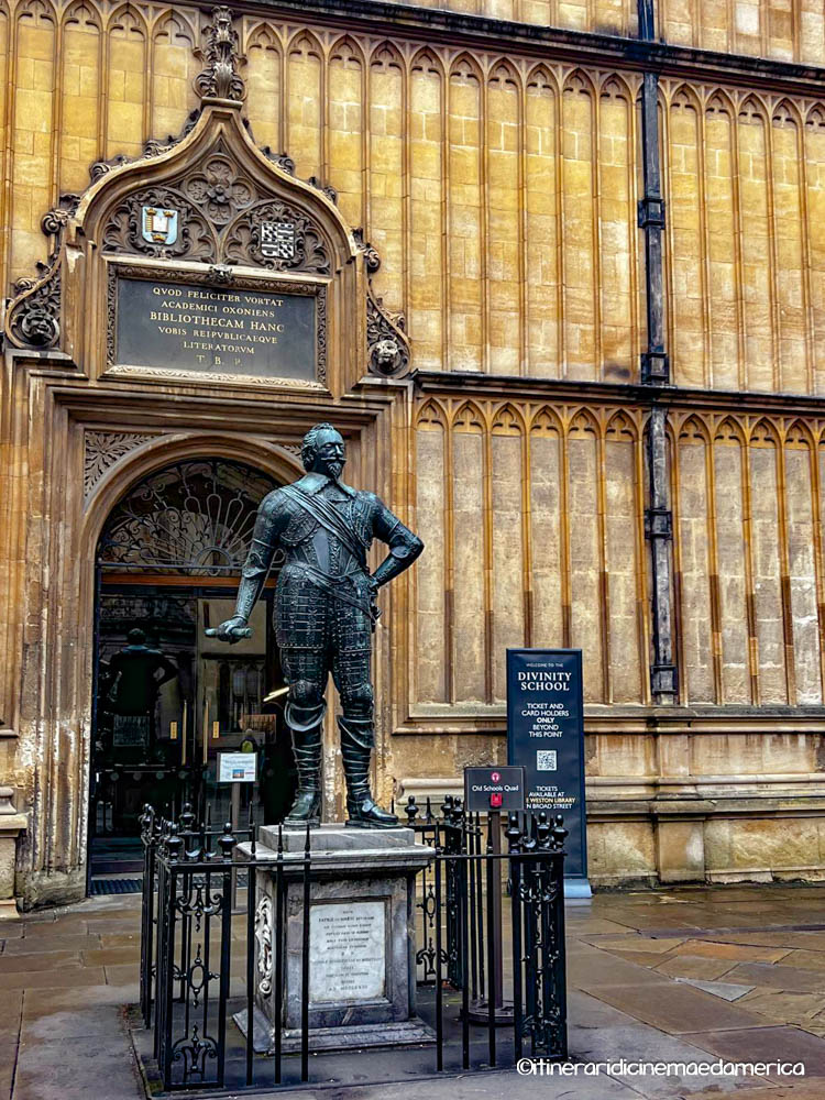 Location di Harry Potter a Oxford: la statua di Nick-Quasi-Senza-Testa
