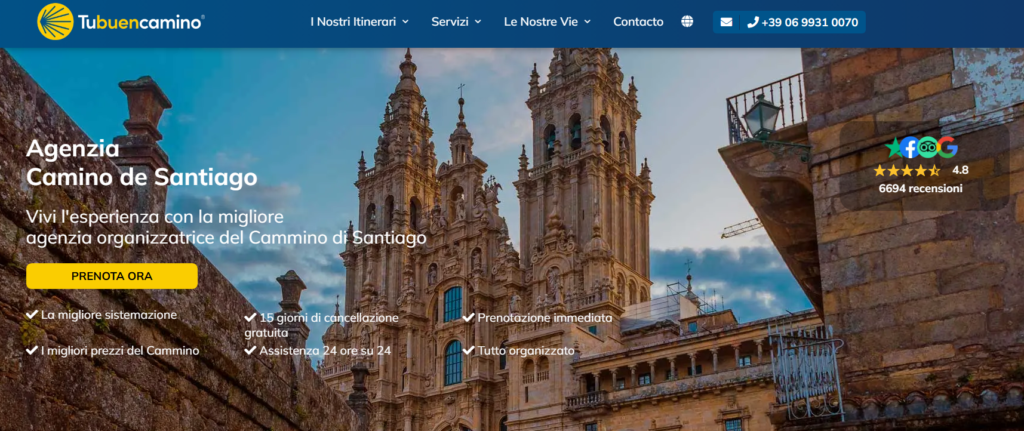 Cammino di Santiago organizzato - Tu Buen Camino