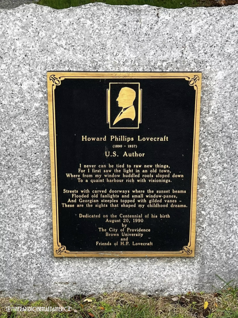 Itinerario Providence sui luoghi di Lovecraft Centennale