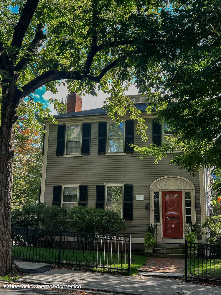 Itinerario a Providence sui Luoghi di Lovecraft, 65 Prospect Street